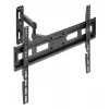 Manhattan Wall Mount für TV & Monitore (Full Motion), Für Bildschirme 32 Zoll bis 65 Zoll, VESA-Kompatibilität: alle zwischen 100x100 mm und 600x400 mm - überprüfen Sie die Abmessungen der vier Befestigungslöcher auf der Rückseite des Bildschirms, um sicherzustellen, dass sie passen, Max. 35 kg, Schwarz, Halterung, Lebenslange Garantie
