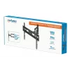 Manhattan Wall Mount für TV & Monitore (Full Motion), Für Bildschirme 32 Zoll bis 65 Zoll, VESA-Kompatibilität: alle zwischen 100x100 mm und 600x400 mm - überprüfen Sie die Abmessungen der vier Befestigungslöcher auf der Rückseite des Bildschirms, um sicherzustellen, dass sie passen, Max. 35 kg, Schwarz, Halterung, Lebenslange Garantie