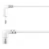 Hama 00221102 Netzkabel Weiß 5 m Netzstecker Typ C C7-Kupplung