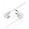 Hama 00221102 Netzkabel Weiß 5 m Netzstecker Typ C C7-Kupplung