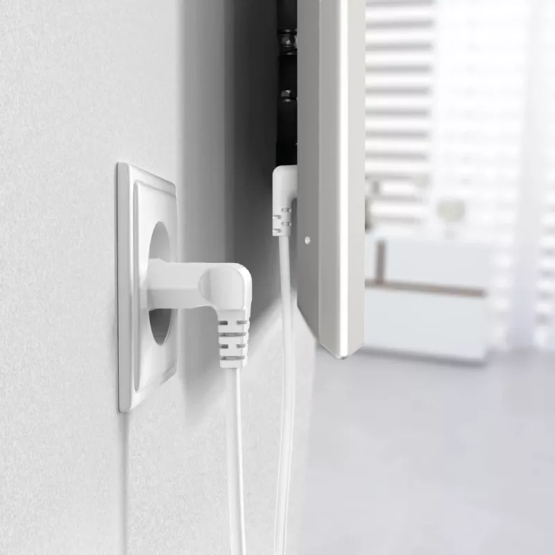 Hama 00221102 Netzkabel Weiß 5 m Netzstecker Typ C C7-Kupplung