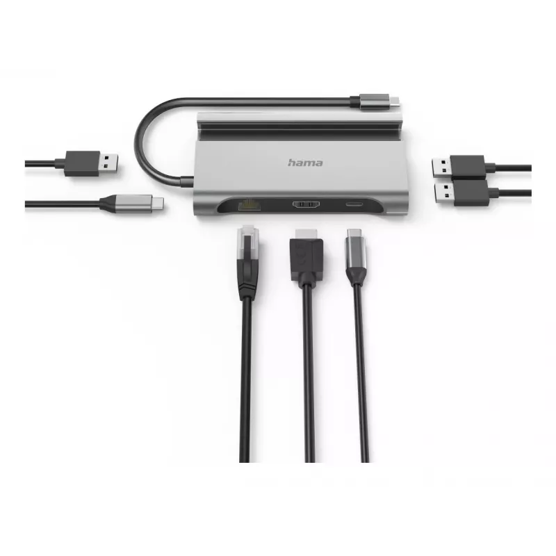 Hama Connect2Mobile V2 USB 3.2 Gen 1 (3.1 Gen 1) Type-C 1000 Mbit/s Anthrazit