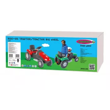 Aufsitz-Traktor mit Batteriebetrieb Jamara Big Wheel 460785