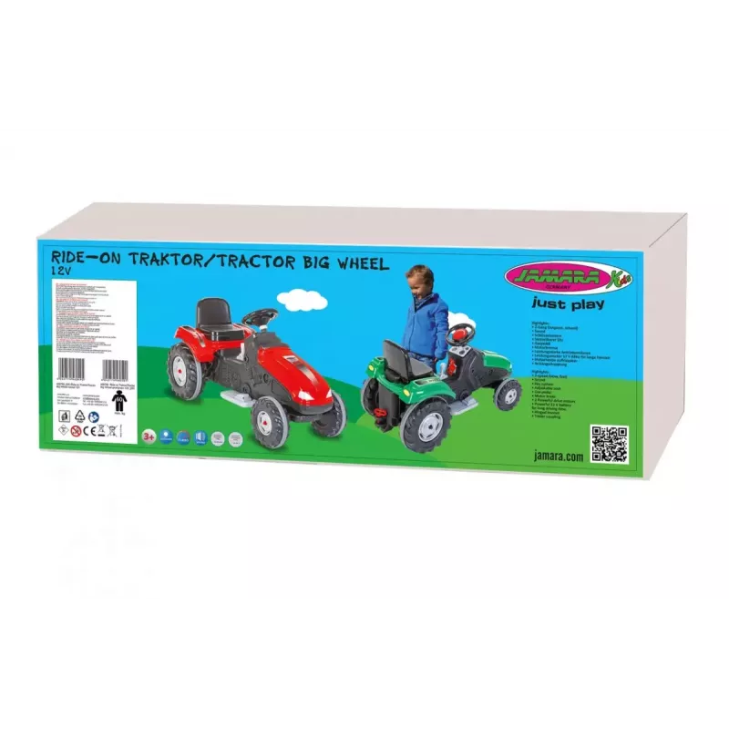 Aufsitz-Traktor mit Batteriebetrieb Jamara Big Wheel 460785