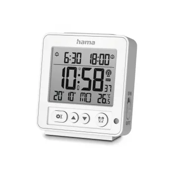 Hama 00185894 Wecker Digitaler Wecker Weiß
