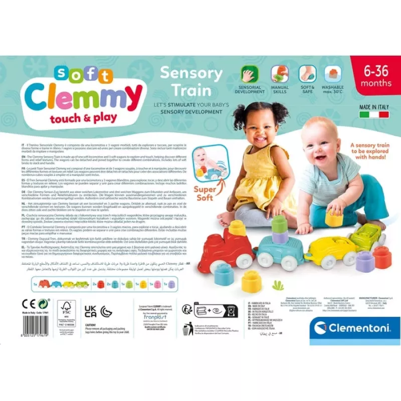 Clementoni Clemmy 17961 Spielzeugfahrzeug/Spielzeugstrecke