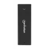 Manhattan M.2 NVMe SSD-Gehäuse, USB-C-Buchse, 10 Gbit/s (USB 3.2 Gen2 alias USB 3.1), UASP-kompatibel, SuperSpeed+ USB, Aluminium, Schwarz, drei Jahre Garantie