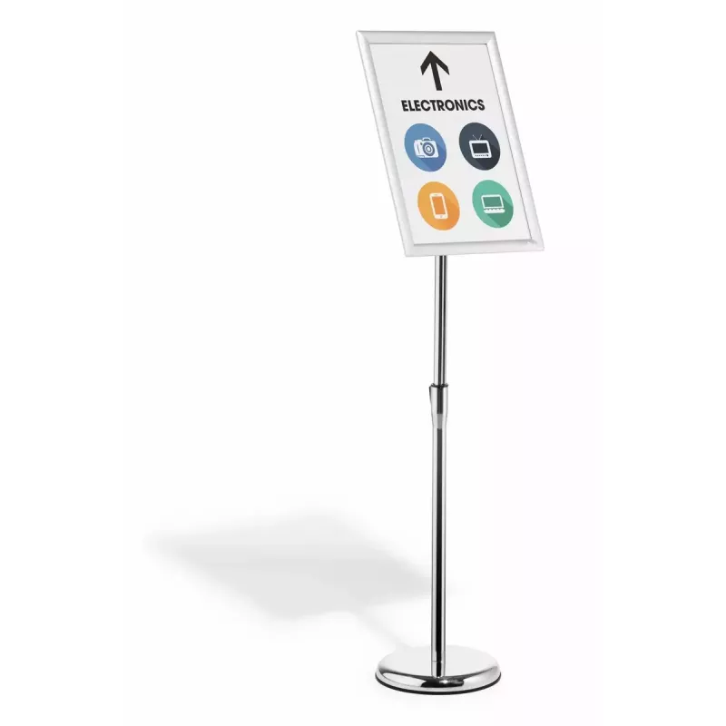 Informationsständer Durable 479923 A3 Aluminium Kunststoff Stahl Höhe 1290 mm