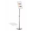 Informationsständer Durable 479823 A4 Aluminium Kunststoff Stahl 1205 mm
