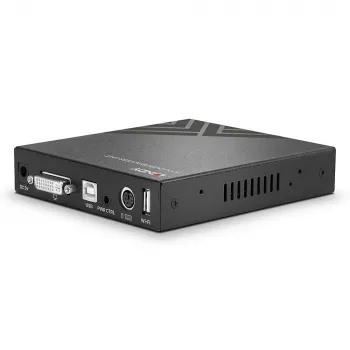 Lindy KVM over IP Access DVI-I, USB und PS/2, Kabelgebunden, 1920 x 1200 Pixel, Metall, CE, UKCA, FCC, CP65, DVI-I, 5 V