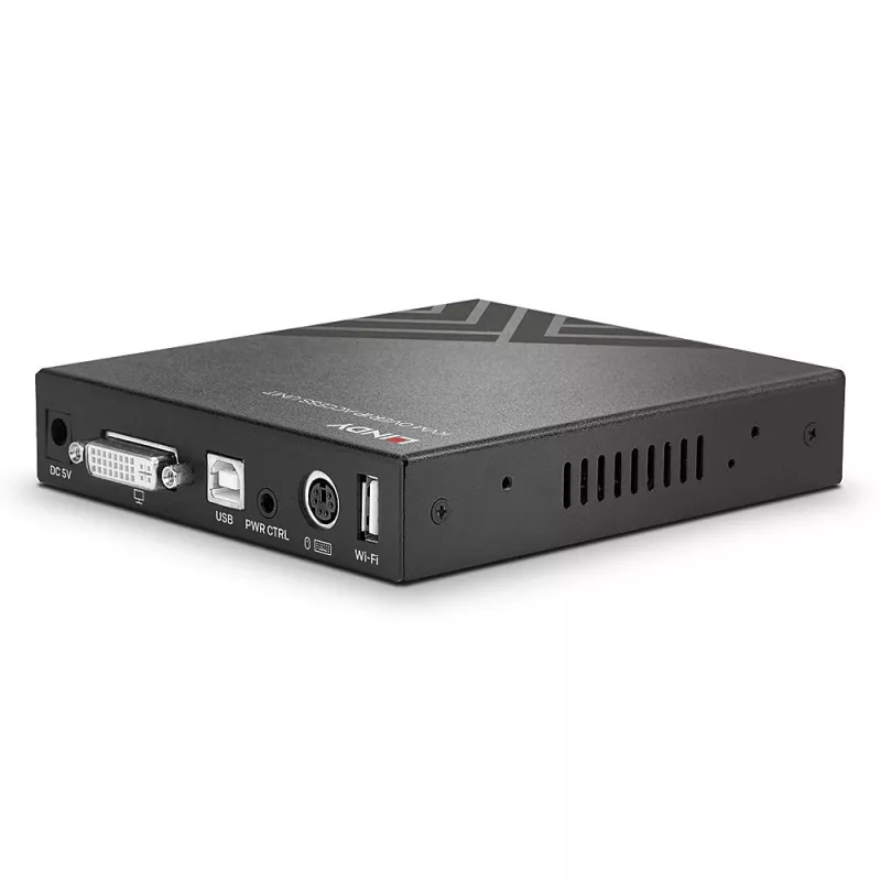 Lindy KVM over IP Access DVI-I, USB und PS/2, Kabelgebunden, 1920 x 1200 Pixel, Metall, CE, UKCA, FCC, CP65, DVI-I, 5 V