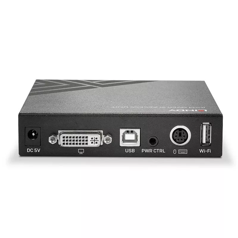 Lindy KVM over IP Access DVI-I, USB und PS/2, Kabelgebunden, 1920 x 1200 Pixel, Metall, CE, UKCA, FCC, CP65, DVI-I, 5 V
