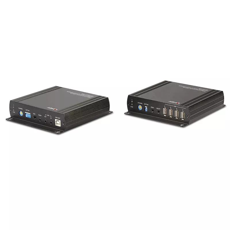 Lindy 140m Cat.6 DVI-D, USB, Audio und RS-232 KVM-Extender