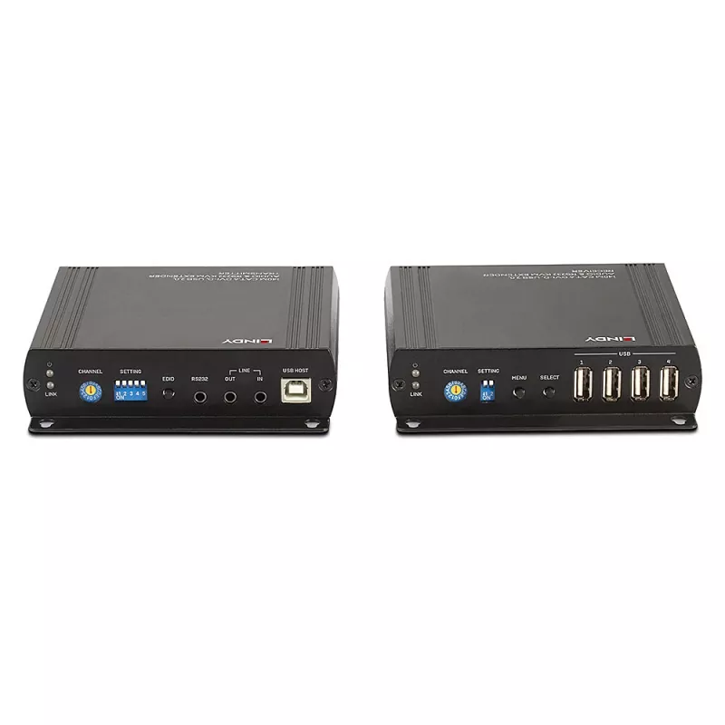 Lindy 140m Cat.6 DVI-D, USB, Audio und RS-232 KVM-Extender