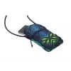 Sleeve-Hülle Herlitz New Batik Handyhülle Universal Schwarz Blau Grün