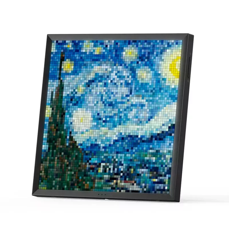 Digitaler Bilderrahmen Divoom Pixoo64 Schwarz Wi-Fi 64x64 RGB LED