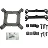 Luftkühler INTER-TECH 4P90 Pro Bulk, 92-mm-Lüfter, Hydrauliklager, 12 V, unterstützt AM5/AM4/AMD und mehrere Intel-Sockel, schwarz