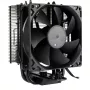 Luftkühler INTER-TECH 4P90 Pro Bulk, 92-mm-Lüfter, Hydrauliklager, 12 V, unterstützt AM5/AM4/AMD und mehrere Intel-Sockel, schwarz