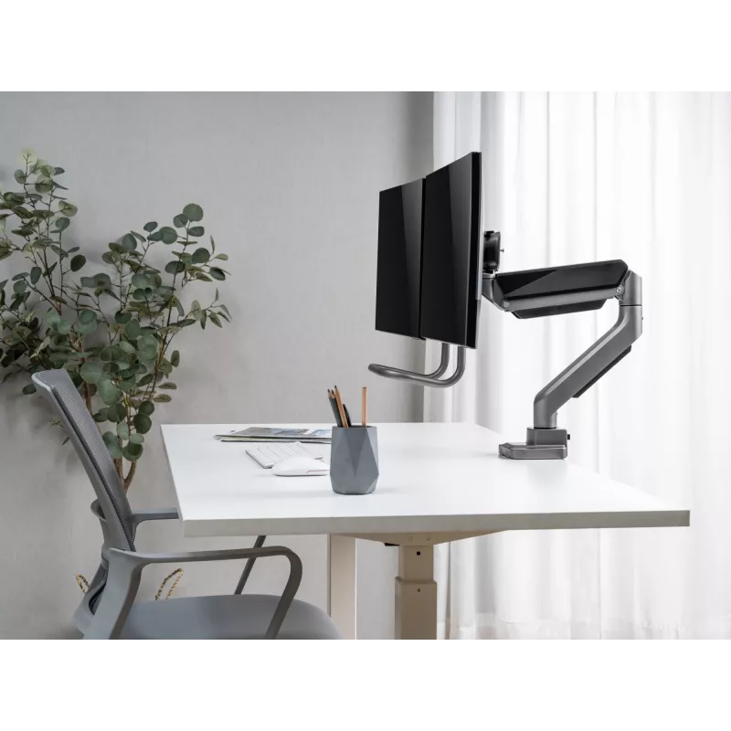 Equip 17 Zoll-32 Zoll Dual-Monitor-Tischhalterung