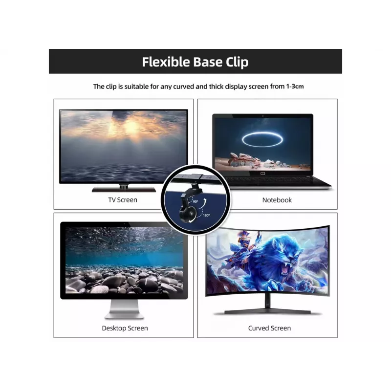 Equip Monitor USB LED-Lampe mit Touch-Steuerung