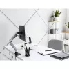 Monitorhalterung Durable 509623 81,3 cm Wand Silber Klemme 8 kg