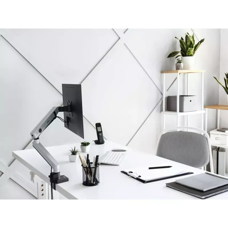 Monitorhalterung Durable 509623 81,3 cm Wand Silber Klemme 8 kg