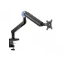 Equip Premium Monitor-Tischhalterung 17 Zoll–35 Zoll, Schwarz