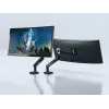 Equip Premium Monitor-Tischhalterung 17 Zoll–35 Zoll, Schwarz