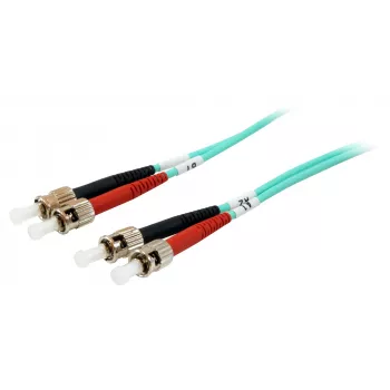 Equip ST/ST LWL-Patchkabel, OM3, 2m, 2 m, OM3, ST, ST