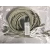 Equip Cat.6A Platinum S/FTP Patchkabel, Grau, 3,0 m, 5 Stück/Set