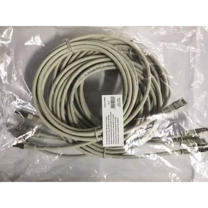 Equip Cat.6A Platinum S/FTP Patchkabel, Grau, 3,0 m, 5 Stück/Set