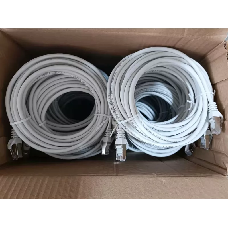 Equip Cat.6 S/FTP Patchkabel, 5,0 m, Weiß, 30 St./Set