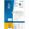Selbstklebendes Druckeretikett HERMA 10725 Weiß 3,81x2,12 cm 5200 Etiketten