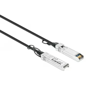 Intellinet 0,5 m passives 10G SFP+ Direct Attach Copper Twinax-Kabel 30AWG, kompatibel mit HP 487649-B21