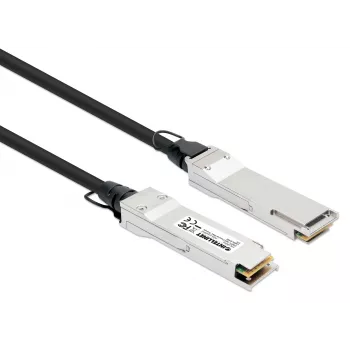 Intellinet 0,5 m 40G QSFP+ Passives Direct Attach Copper Twinax-Kabel 30AWG MSA QSFP-H40G-CU50CM kompatibel
