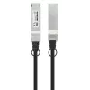 Intellinet 0,5 m 40G QSFP+ Passives Direct Attach Copper Twinax-Kabel 30AWG MSA QSFP-H40G-CU50CM kompatibel