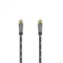 Hama 00205079 Koaxialkabel 5 m F Schwarz, Grau
