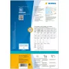 Selbstklebende Druckeretiketten HERMA 10732 Weiß 9,91x6,77 cm 640 Etiketten