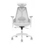 PC-Gaming-Stuhl Asus ROG Destrier Ergo Core White — Mesh-Sitzfläche, maximale Belastung 136 kg, Breite 720 mm, Tiefe 840 mm, Höhe 129–137,5 cm