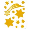 Dekorativer Aufkleber HERMA 15109 Gold Wiederablösbar 14 Stück