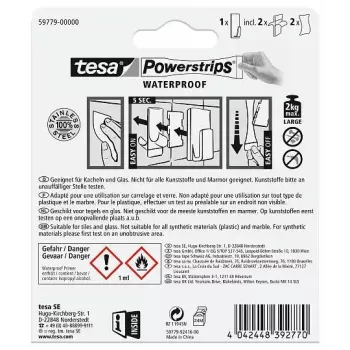 Handtuchhaken TESA 59779-00000 Indoor Edelstahl