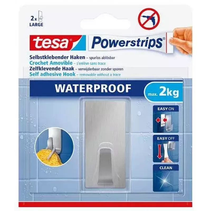 Handtuchhaken TESA 59779-00000 Indoor Edelstahl