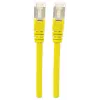 Intellinet Netzwerk-Patchkabel, Cat6A, 3m, Gelb, Kupfer, S/FTP, LSOH / LSZH, PVC, RJ45, vergoldete Kontakte, rastnasenschutz, angespritzter Knickschutz, lebenslange Garantie