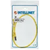 Intellinet Netzwerk-Patchkabel, Cat6A, 3m, Gelb, Kupfer, S/FTP, LSOH / LSZH, PVC, RJ45, vergoldete Kontakte, rastnasenschutz, angespritzter Knickschutz, lebenslange Garantie