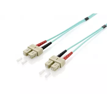 Equip SC/SC LWL-Patchkabel, OM3, 30m, 30 m, OM3, SC, SC