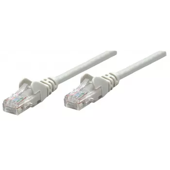 Intellinet Netzwerk-Patchkabel, Cat6, 50 m, Grau, Kupfer, S/FTP, LSOH/LSZH, PVC, RJ45, vergoldete Kontakte, rastnasenschutz, angespritzter Knickschutz, lebenslange Garantie