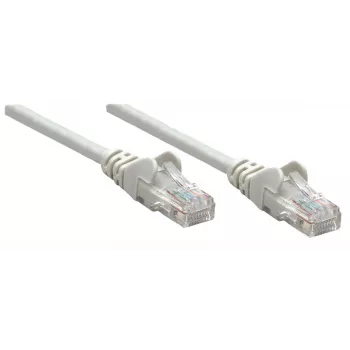 Intellinet Netzwerk-Patchkabel, Cat6, 50 m, Grau, Kupfer, S/FTP, LSOH/LSZH, PVC, RJ45, vergoldete Kontakte, rastnasenschutz, angespritzter Knickschutz, lebenslange Garantie