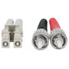 Intellinet Glasfaser-Patchkabel, OM3, ST/LC, 5 m, Aqua, Duplex, Multimode, 50/125 µm, LSZH, Faser, Lebenslange Garantie
