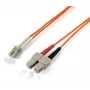 Equip LC/SC 62,5/125μm 3,0m InfiniBand/Glasfaserkabel 3 m SC Orange