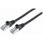 Intellinet Netzwerk-Patchkabel, Cat7-Kabel/Cat6A-Stecker, 1,5 m, Schwarz, Kupfer, S/FTP, LSOH/LSZH, PVC, RJ45, vergoldete Kontakte, Rasthakenschutz, angespritzter Knickschutz, lebenslange Garantie